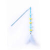 Interactive Cat Feather Teaser Wand Toy