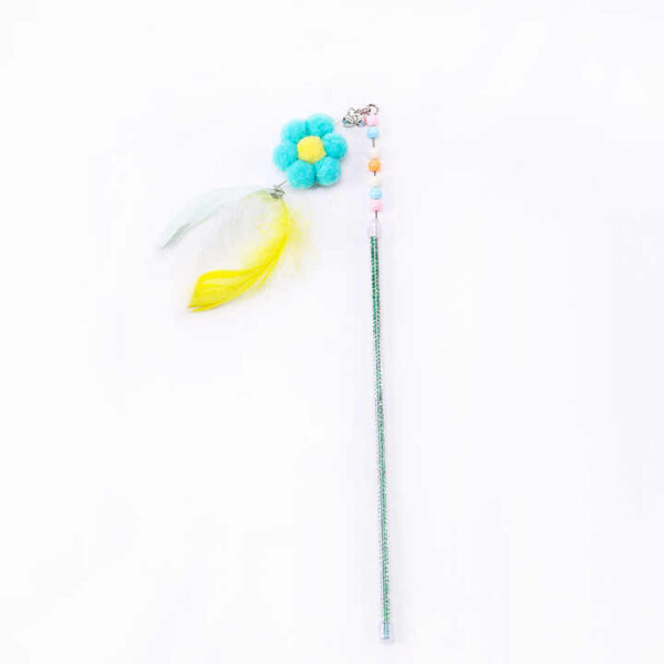 Cat Wand Hairball Toy Stick