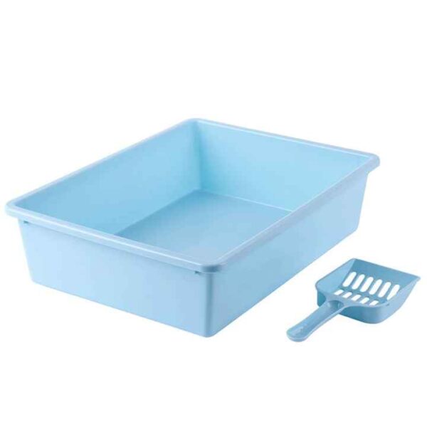 Large Square Cat Litter Tray Toilet