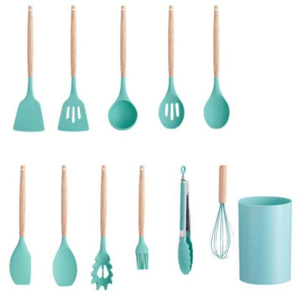 Colorful Silicone Kitchen Utensil Set