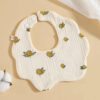 Cotton Baby Muslin Bib Cartoon