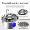 Stainless Steel Pet Water Dispenser