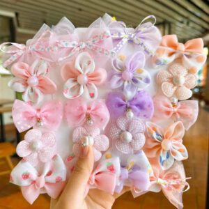 Baby Girls Flower Hairclip Accessory