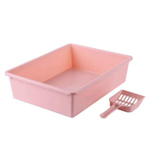 Large Square Cat Litter Tray Toilet
